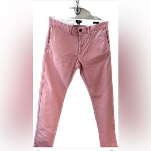 J Crew Flex Boys Slim Fitting Chinos Salmon Size W29 L22